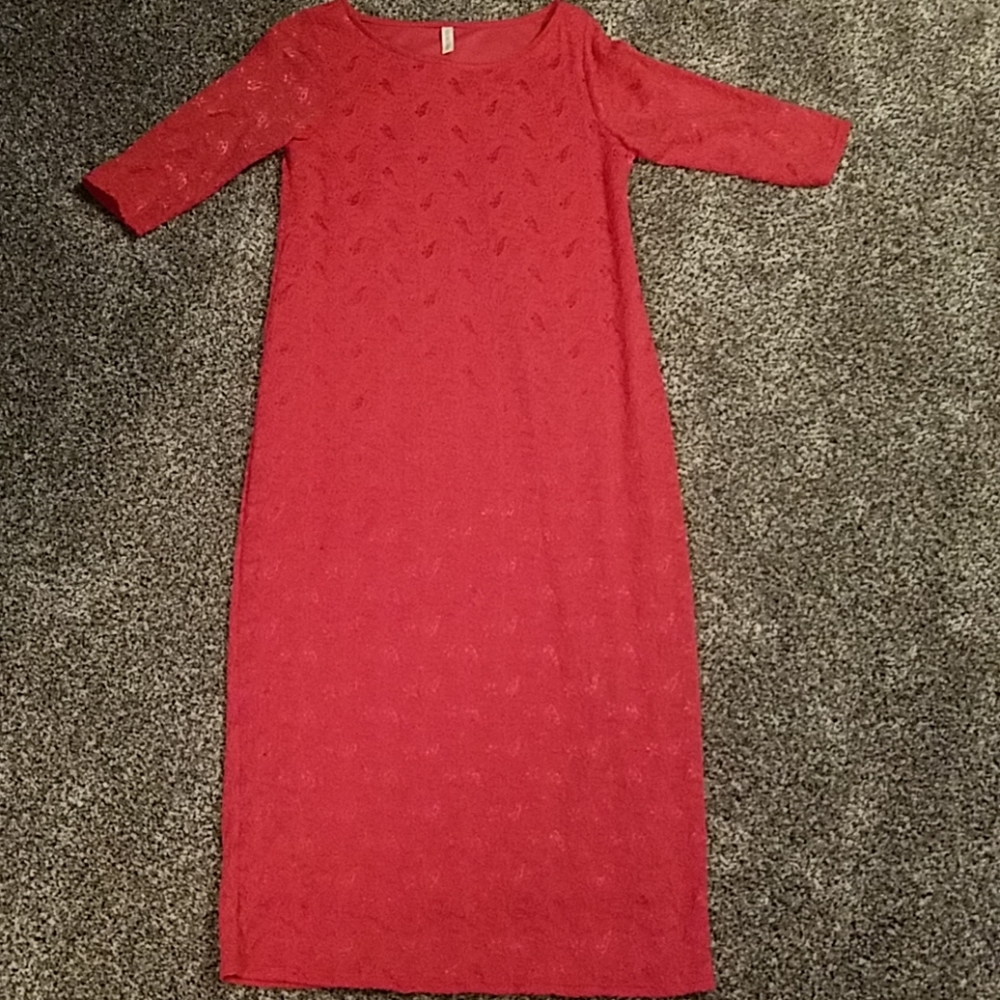 Pink Blush Maternity Dress